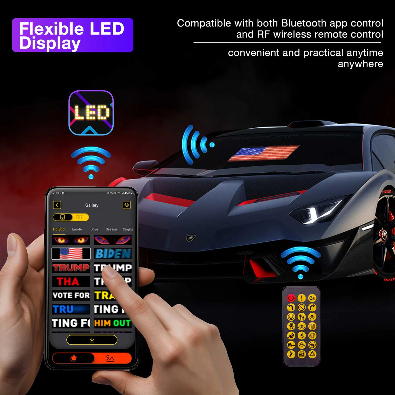 Vibrant LED Devil Eyes Light